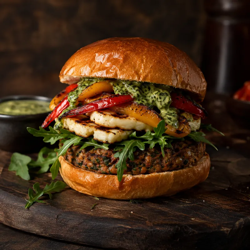 Halloumi Burger